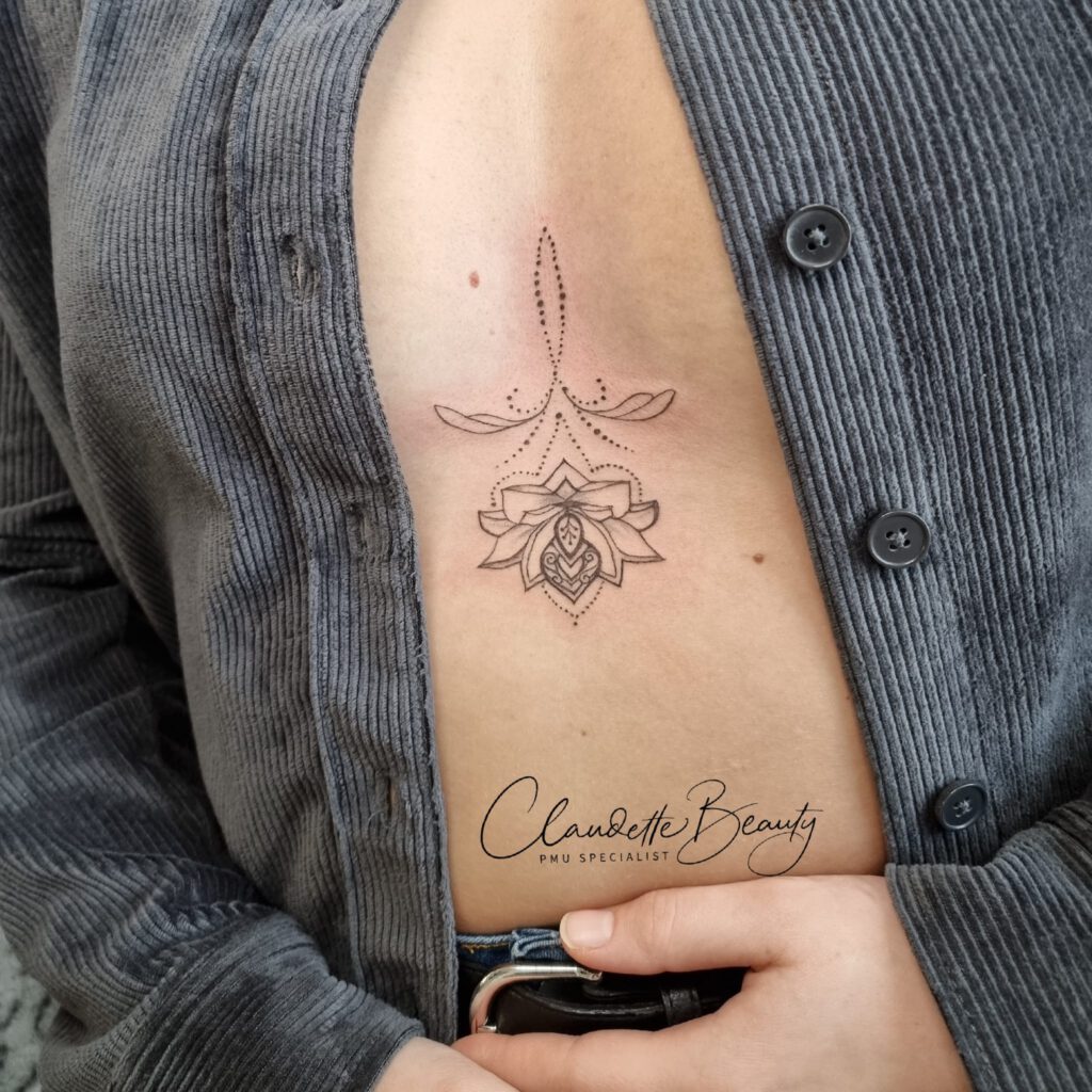 fineline tattoo claudettebeauty